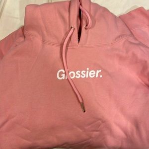COPY - Glossier Original Pink Hoodie